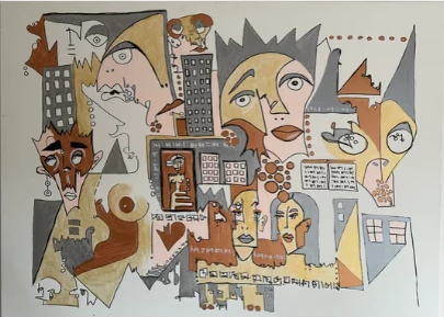 Original NAIVISTA painting