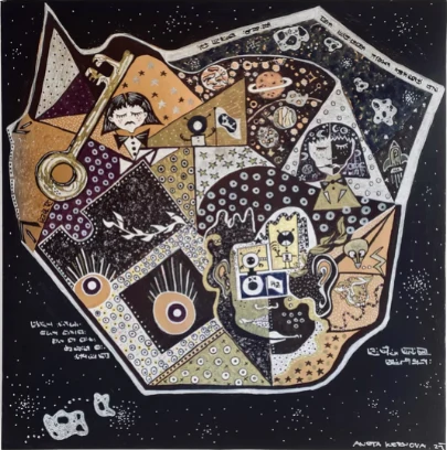 Original NAIVISTA painting
