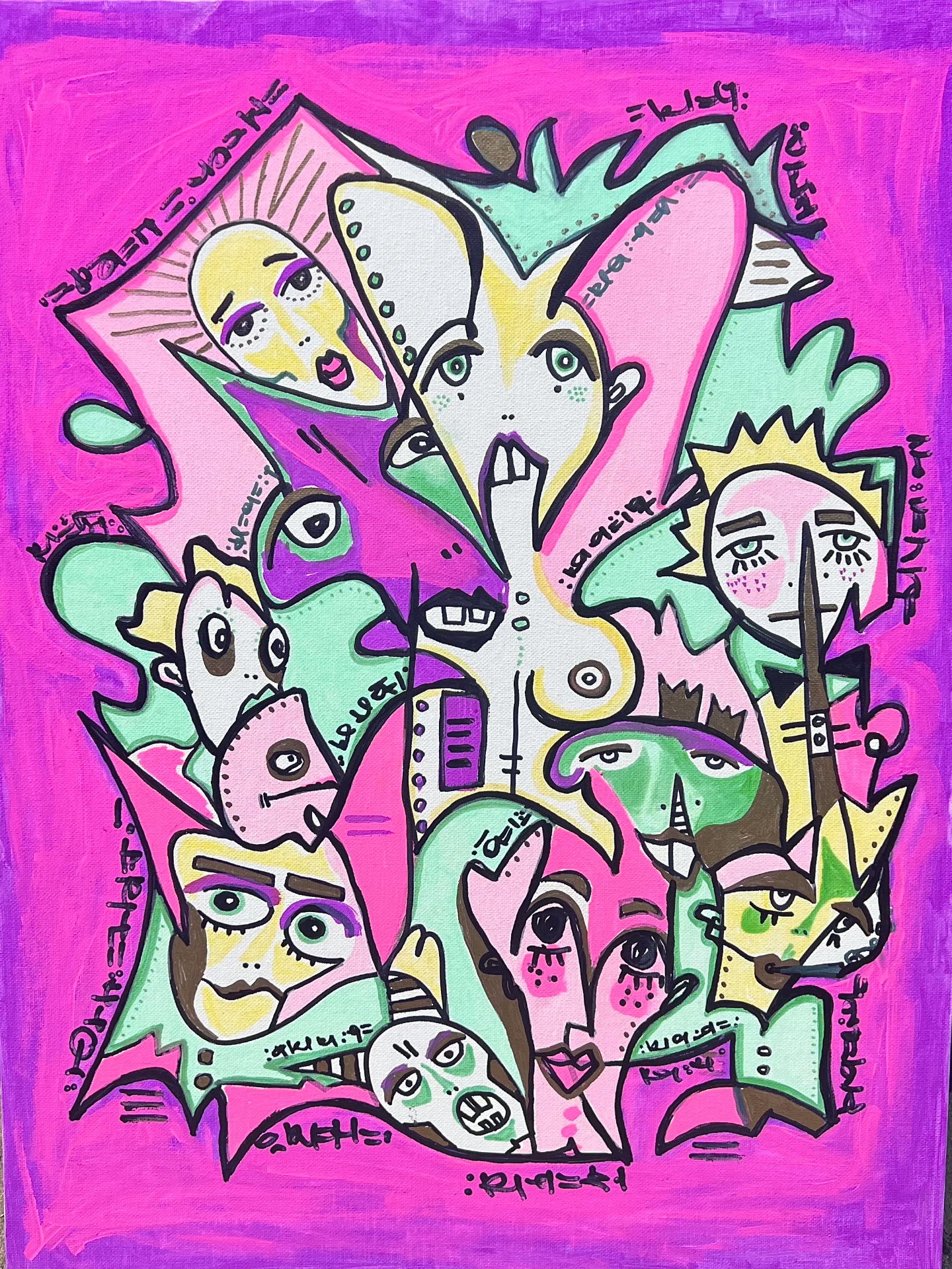 Original NAIVISTA painting