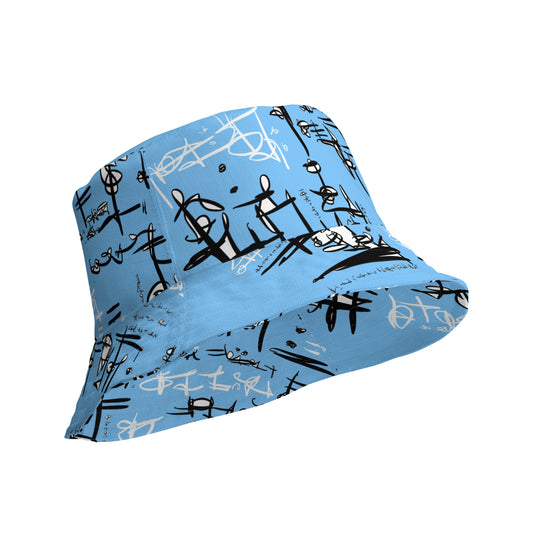Blue bucket hat — NAIVISTA BLUE collection
