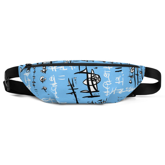 Blue fanny pack — NAIVISTA BLUE collection