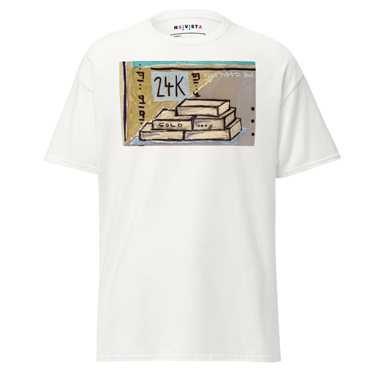 Gold bars tee — NAIVISTA LIKABLE collection