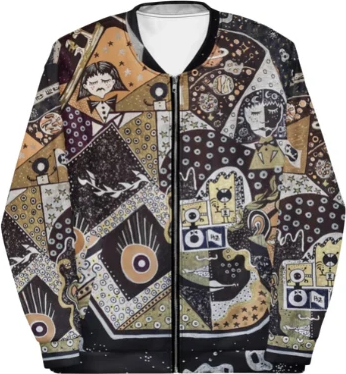 Unisex Space bomber jacket — NAIVISTA SPACE collection